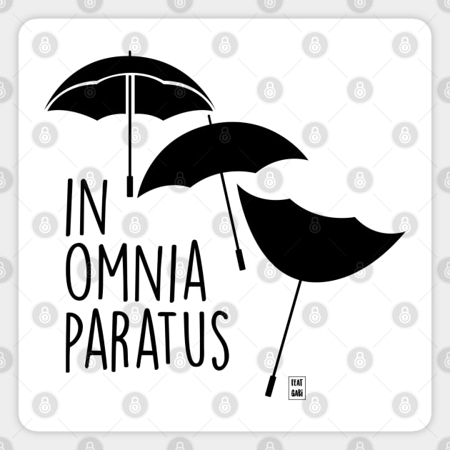 In omnia paratus Magnet by Gabi Veiga